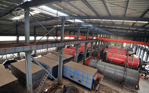 木薯渣烘干機(jī)生產(chǎn)車(chē)間 木薯渣烘干機(jī)生產(chǎn)車(chē)間